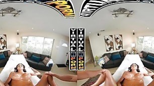 Armani Black - Horny Rubdown in 4K VR