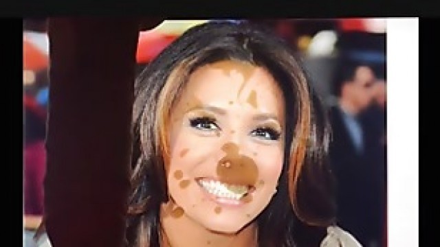 Eva Longoria cum tribute facial