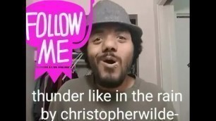 Christopher Wilde Thunder in Rain