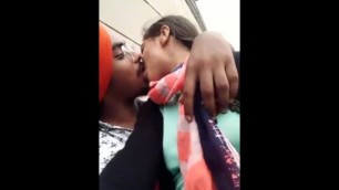 Punjabi Couple Kissing