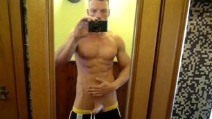 Icemen Hot Muscled Hunk with Uncut Foreskin