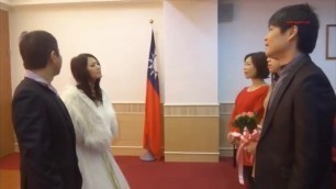 Taiwanese Newlyweds get Married and have Sex