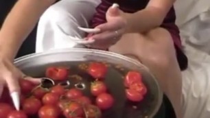 Long Nails Destroy Tomato