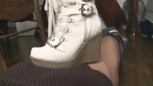 ShoeJob White Boots