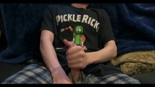 Rick and Morty Shirt Cumshot - Flint Wolf & Pickle Rick