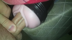 FUCKED MY FLESHLIGHT BEFORE BED