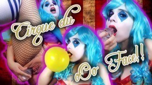 Crazy Clown Kiwwi Blows on Balloons and Dick! can I make your Cock POP!?