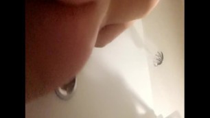 Little Ass Playing in the Shower