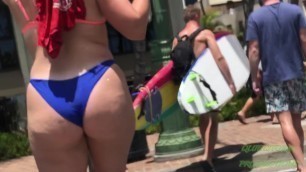 Watch that bikini PAWG jiggle...