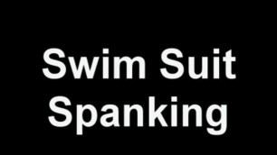 Double Swimsuit Spanking