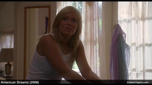 celebrity Mandy Moore cleavage and sexy movie scenes
