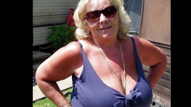 Huge Granny Tits Jerk Off Challenge To The Beat #3