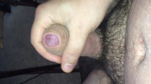 Playing and Stroking My Cock Til I Cum