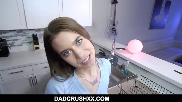 Skinny Slutty Girl Fucks Her Old M an When He Finds Out Mom was Cheating