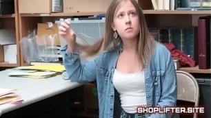 Shoplifting Backroom Fucking Featuring Brooke Bliss