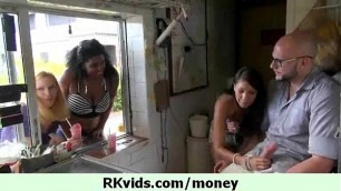 Public nudity and hot sex for money 24