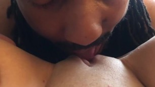 Licking PAWG Wifey’s Freshly Shaved Pussy