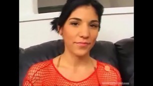 latina wife enjoys byg cock in threesome BOOBSMILFCAM&period;com