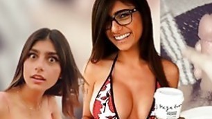 Mia Khalifa Sexy Lingerie Fap Tribute - is Hard not to Cum on Her